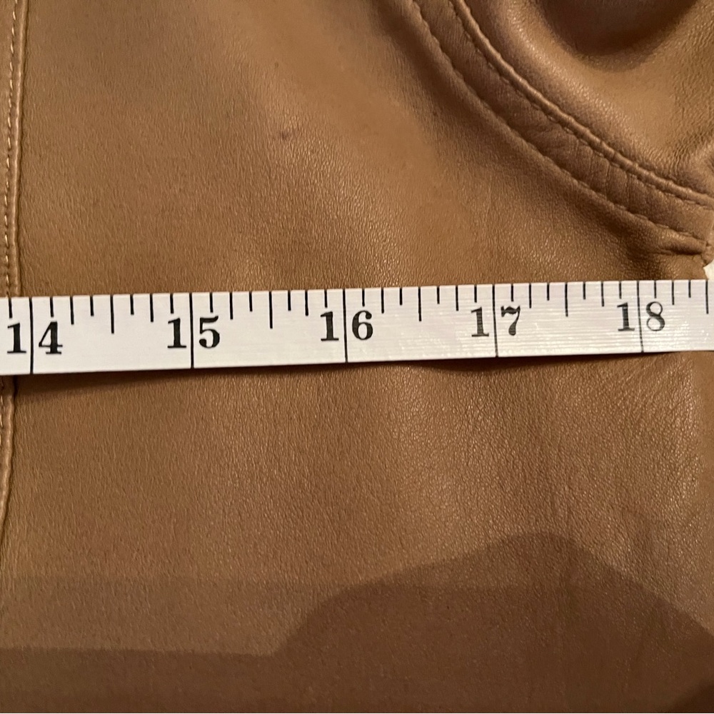 Butter soft genuine leather western shirt jacket - Picture 8 of 9